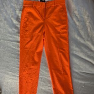 J. Crew Bright Orange Pants